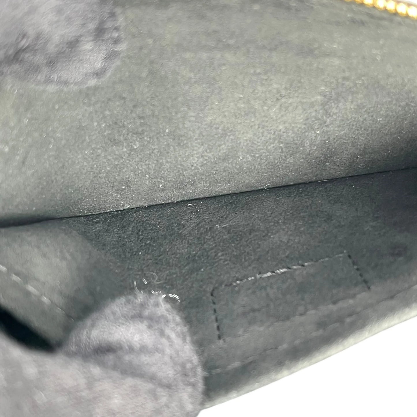 Louis Vuitton Monogram Empreinte Multi Pochette Hand Bag - Black