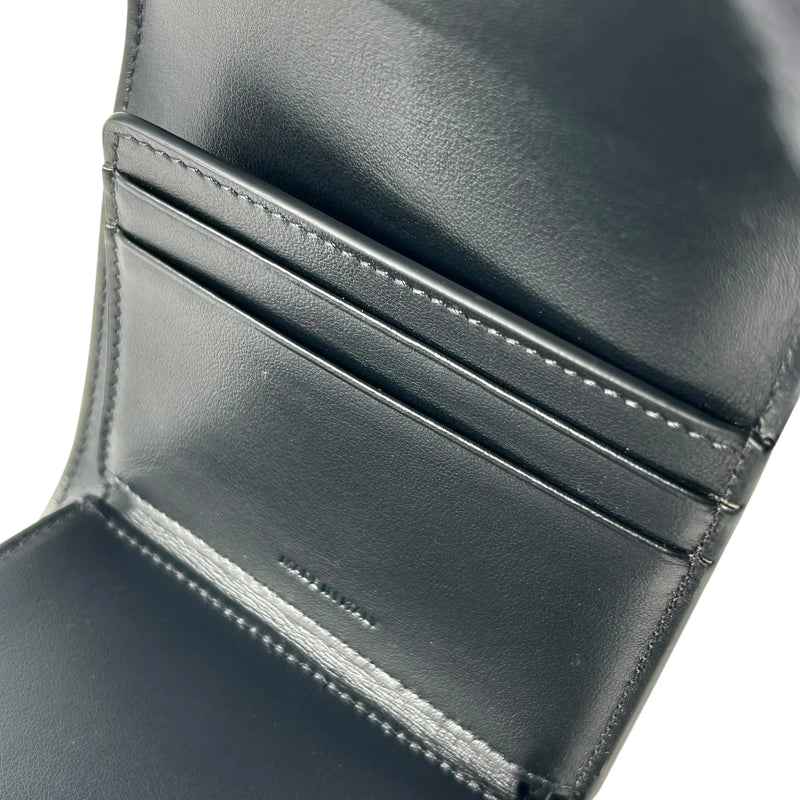 CELINE Trifold Calfskin Compact Wallet 16 - Black