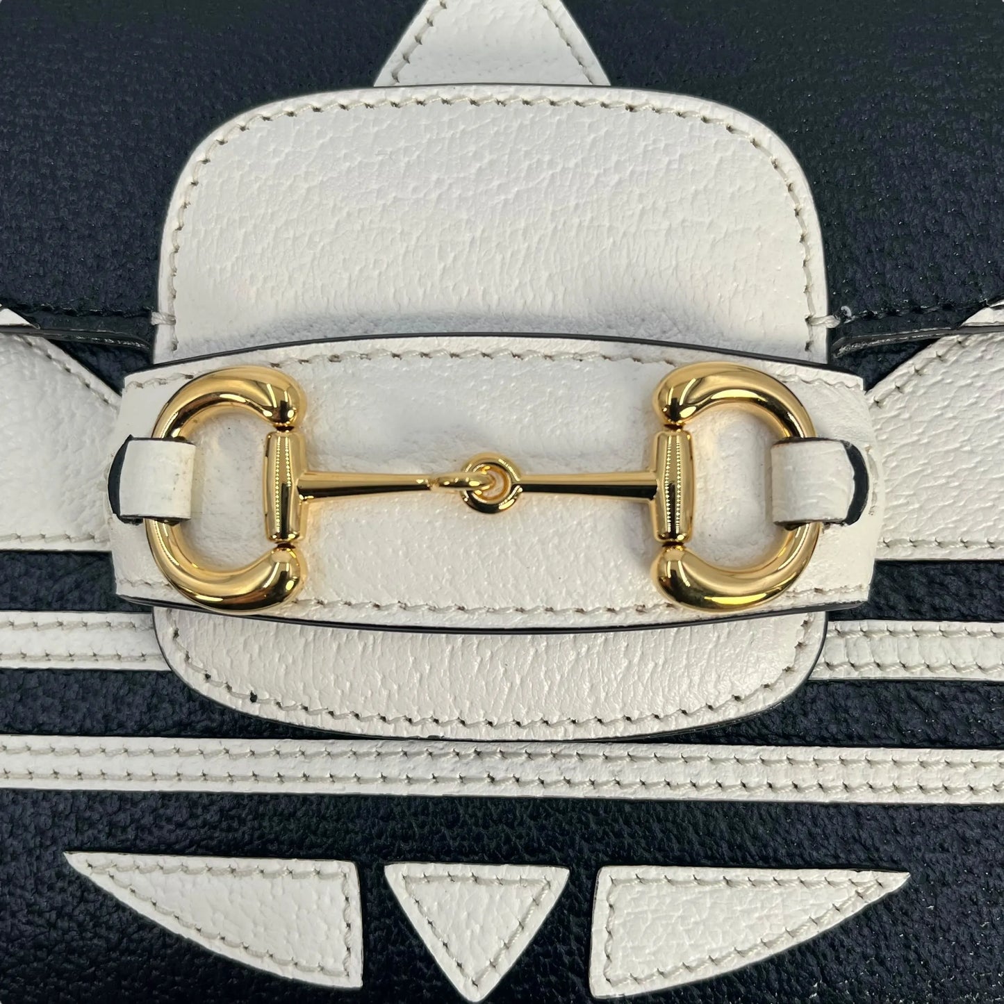 Gucci Adidas Horsebit 1955 Shoulder Bag - Black