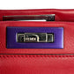 Fendi Peekaboo Iconic Medium Hand Bag Shoulder Bag - Red