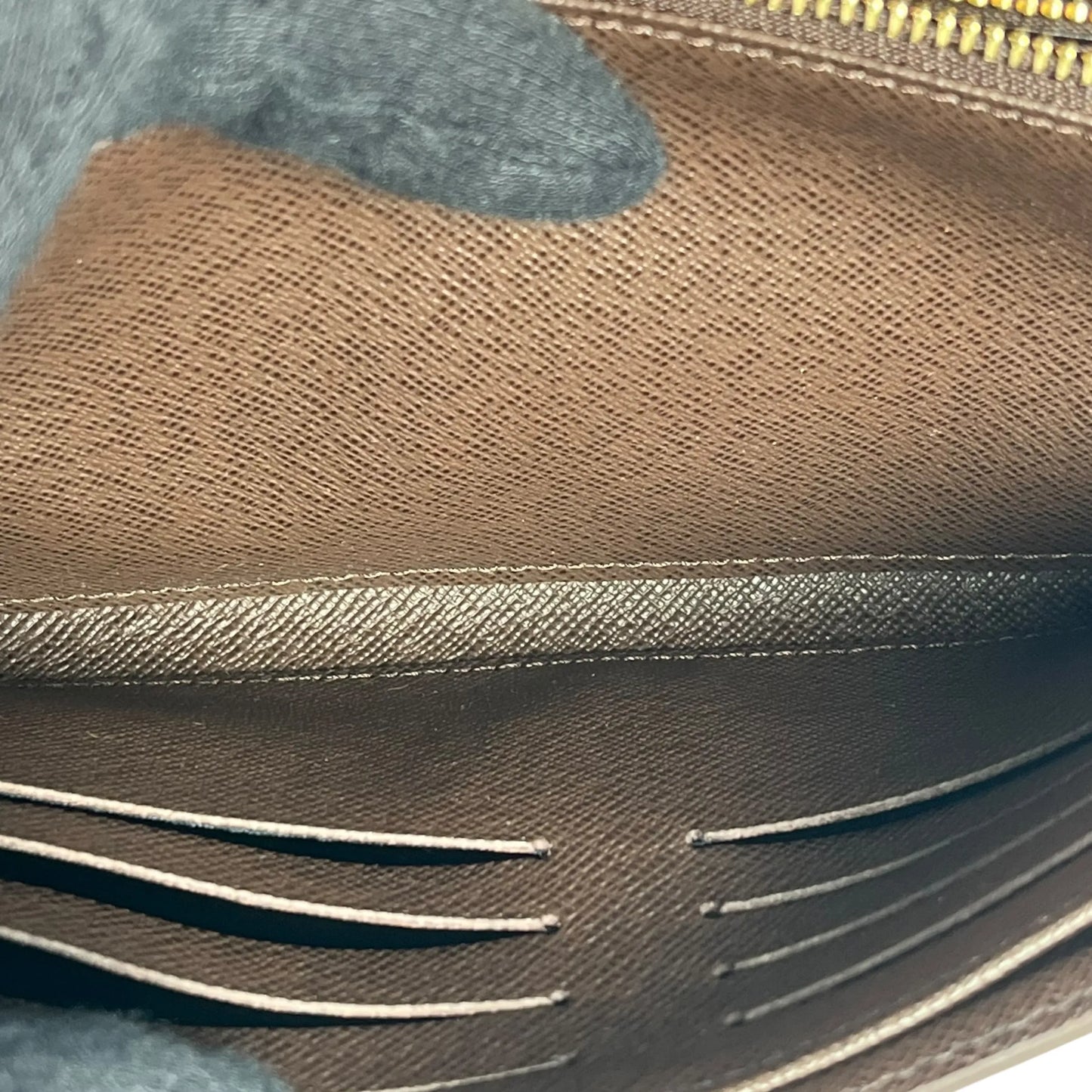 Louis Vuitton Damier Portefeuille Sistina Long Wallet - Brown