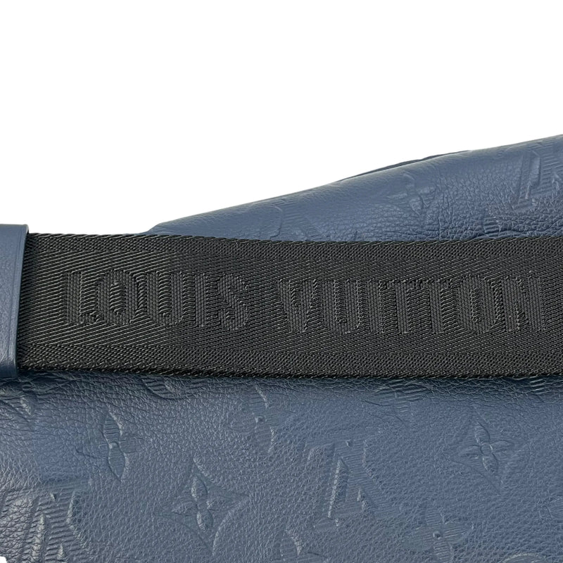Louis Vuitton Monogram Shadow Discovery Bum Bag Body Bag - Navy