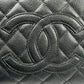 CHANEL PST Cain Tote Bag - Black