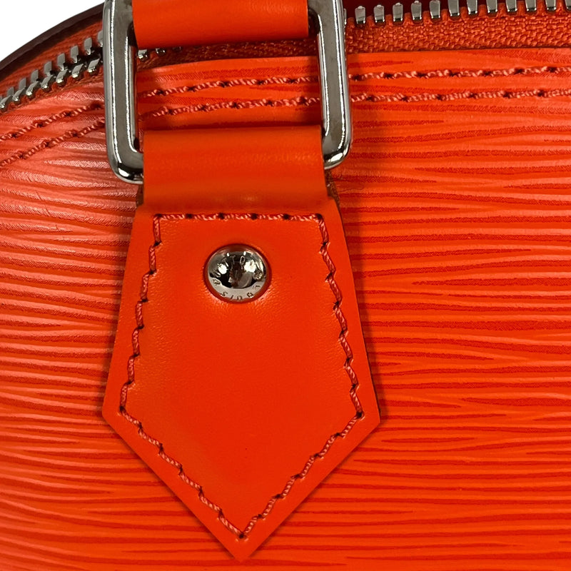 LOUIS VUITTON Alma BB Epi Leather Hand Bag Shoulder Bag - Orange