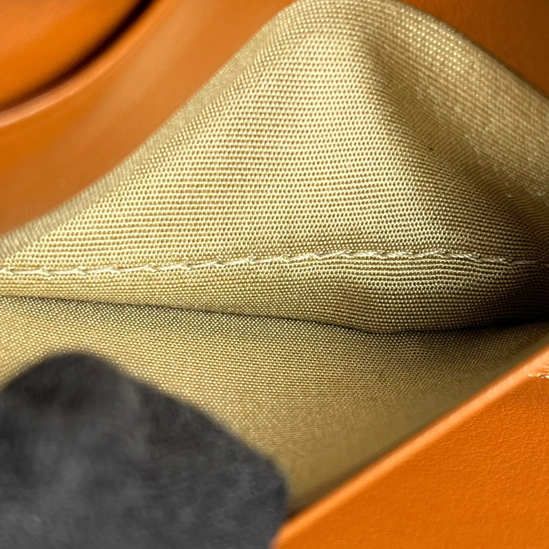 CELINE Triomphe Canvas Compact Wallet - Darkbrown