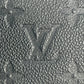 LOUIS VUITTON Porte Carte Monogram Empreinte Coin Case and Card Case - Black 