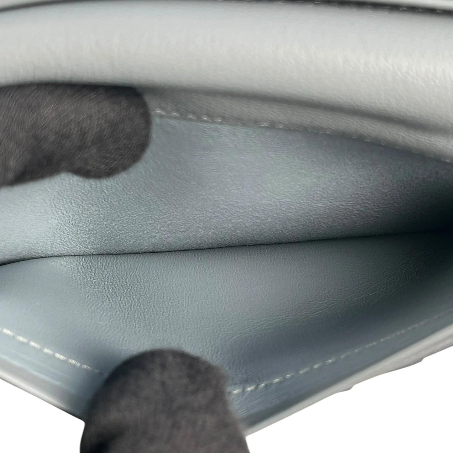 FENDI Peekaboo Continental Long Wallet - Blue 