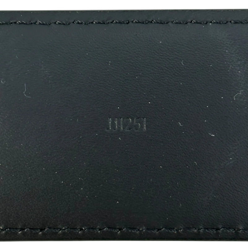 LOUIS VUITTON Damier Graphite Belt - Black