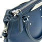 Margiela 5AC Leather Hand Bag Shoulder Bag - Navy