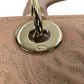 Christian Dior Lady Dior Lambskin Handbag/Shoulder Bag - Pink
