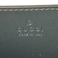 GUCCI GG Supreme Canvas Interlocking G Clutch Bag - Black 