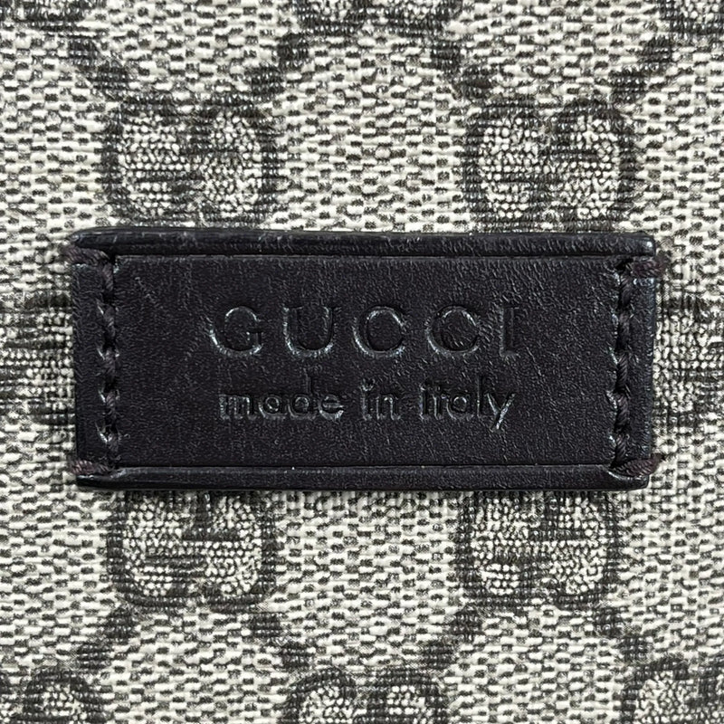 GUCCI GGスプリーム キャンバス ハンドバッグ ショルダーバッグ - ブラウン