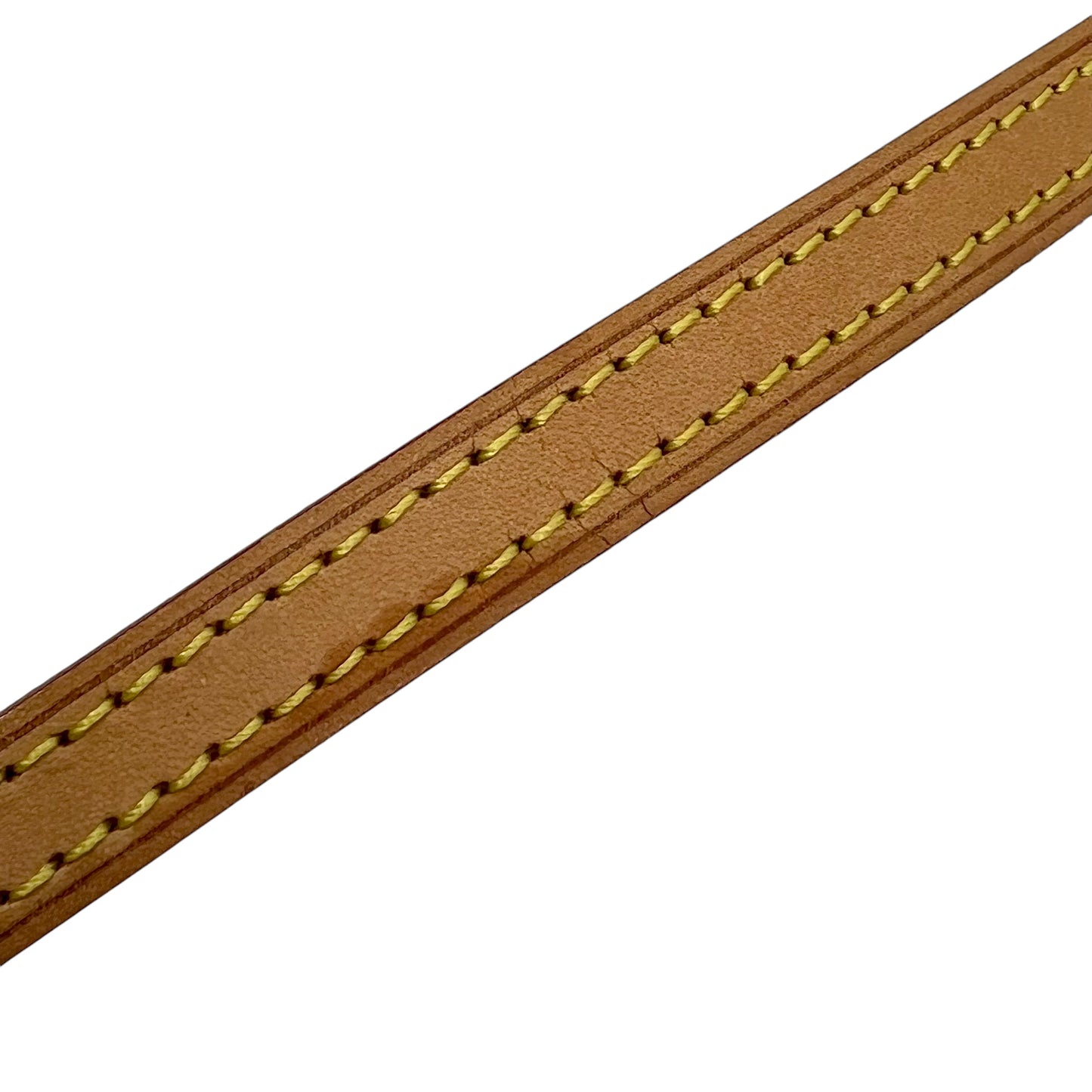 Louis Vuitton Brown Cowhide Leather Strap