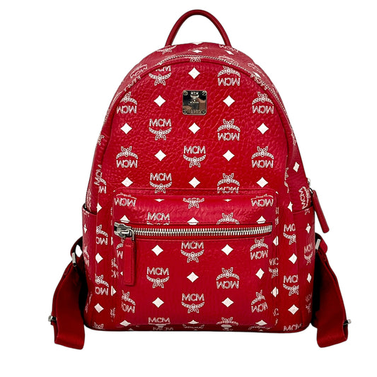 MCM Stark Visetos Backpack small size korean exclusive