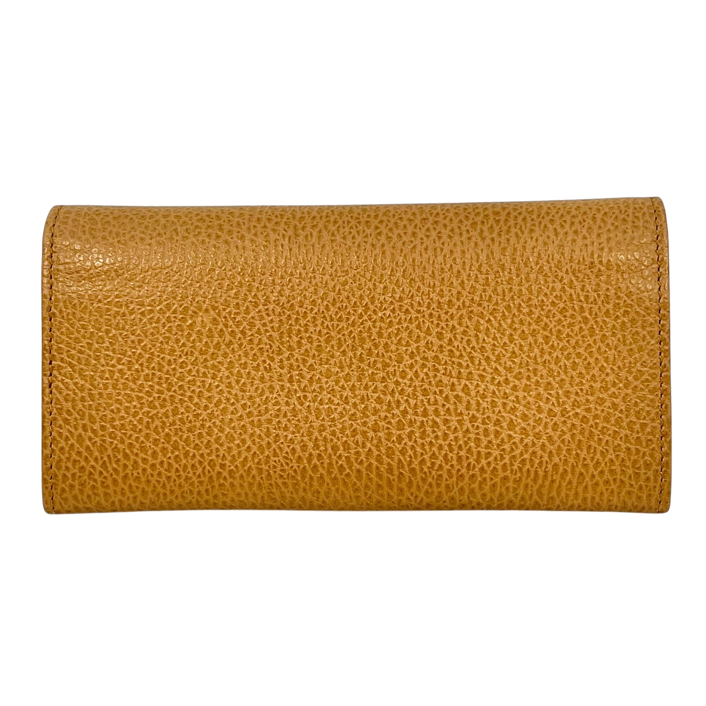 GUCCI Brown Leather Long Wallet