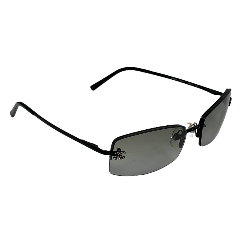 CHANEL CC Rhinestone Sunglasses