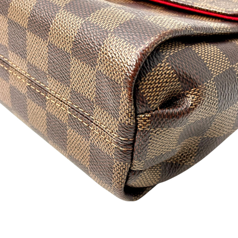 Louis Vuitton Monogram Croisette PM 2way Hand Bag - Brown