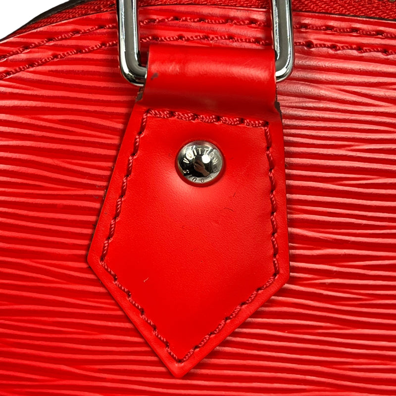 Louis Vuitton Epi Alma BB Hand Bag - Red