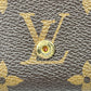 Louis Vuitton Monogram Portefeuille VIctorine Compact Wallet - Brown