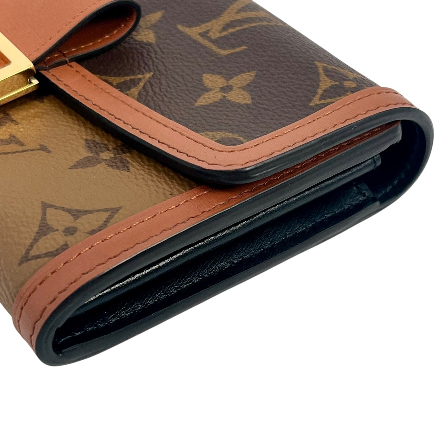 Louis Vuitton Portefeuille Sarah Dauphine Long Wallet - Brown