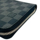 Louis Vuitton Damier Gra Phite Zippy Organizer Long Wallet - Black - CA0148