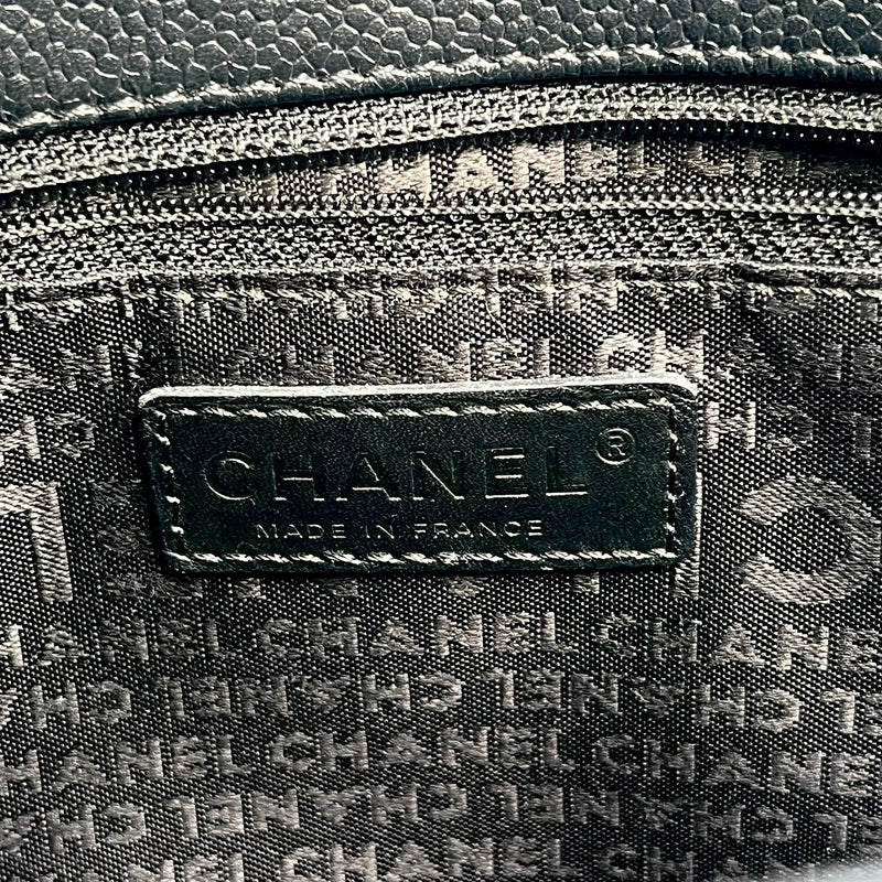 CHANEL Chocolate Bar Tote Bag - Black