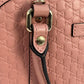 GUCCI Microssima Nice Dome Hand Bag Shoulder Bag - Pink