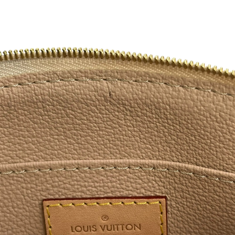 Louis Vuitton Damier Azur Pochette Cosmetic Pouch - White