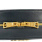 PRADA Esplanade Saffiano Leather Shoulder Bag - Black