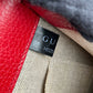GUCCI Interlocking G Chain Shoulder Bag - Red 