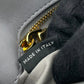 Miu Miu Materasse Nappa Leather Hand Bag - Gray