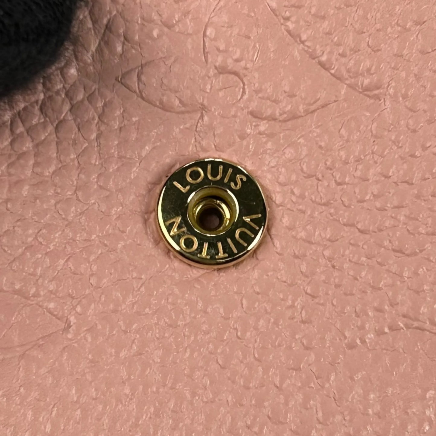 Louis Vuitton Monogram Empreinte Porte Monnaie Rosalie Coin Case - Pink 