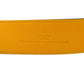 GUCCI Reversible Leather Belt Memorable Buckle - Orange Blue