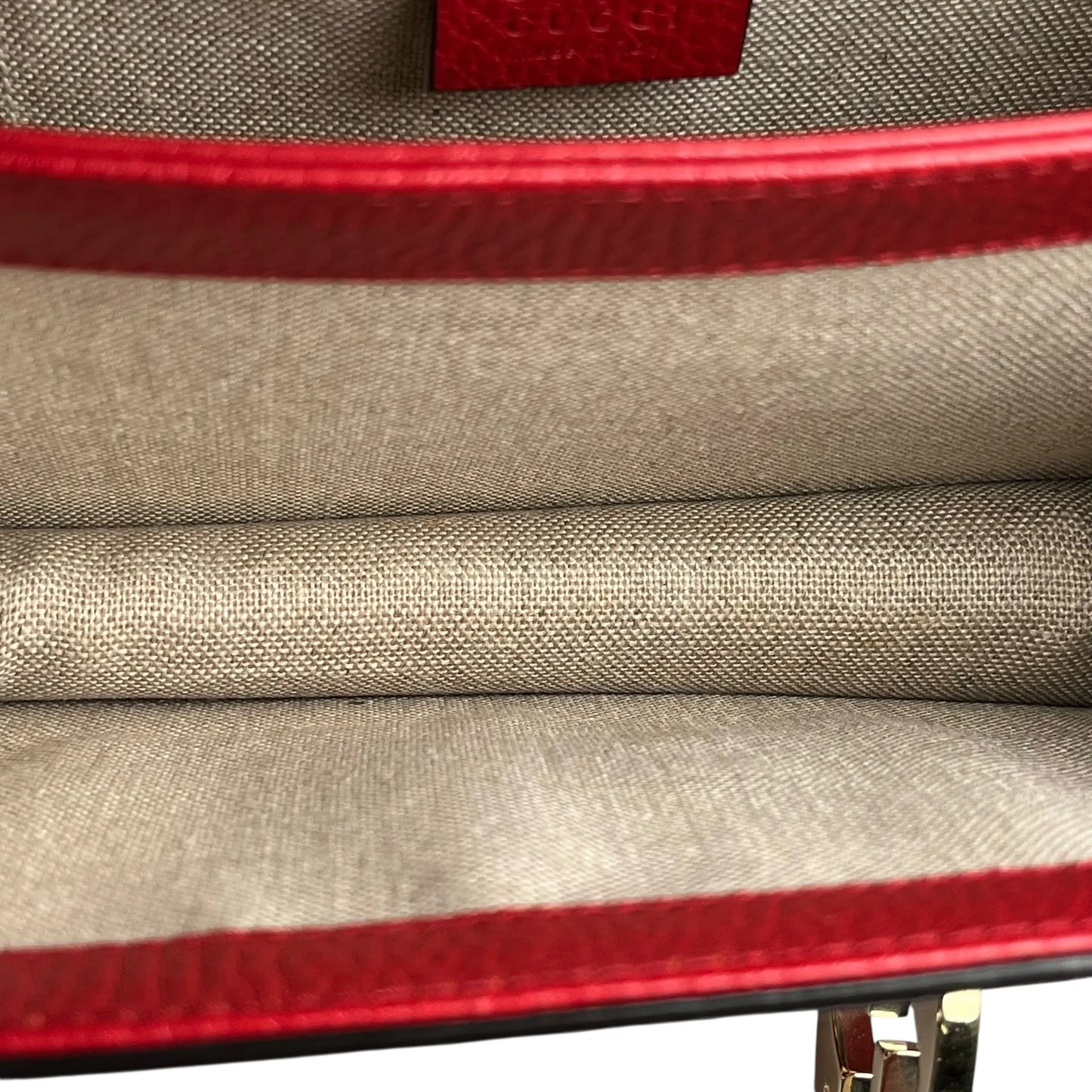 GUCCI Interloking G Shoulder Bag - Red
