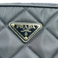 PRADA Nylon Quilting Chain Shoulder Bag - Navy