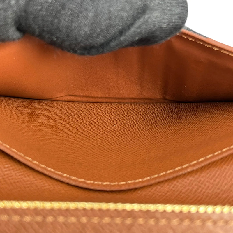 Louis Vuitton Monogram Portefeuille Brazza Long Wallet - Brown