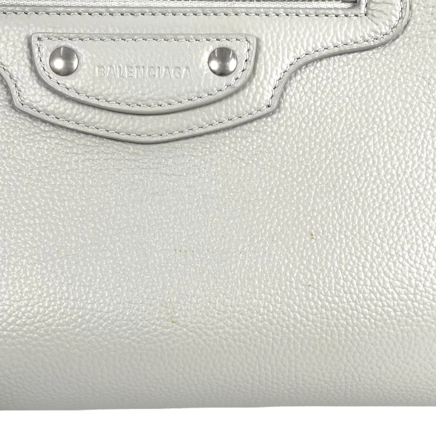 BALENCIAGA Neo Classic City Medium Top Handle Tote Bag Hand Bag - Gray