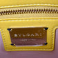 BVLGARI Serpenti Cabochon Chain Shoulder Bag - Yellow