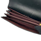 CHANEL CC Logo Lambskin Long Wallet - Black