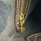 Louis Vuitton Monogram Mini Lin Bucket Bag Hand Bag - Darkbrown