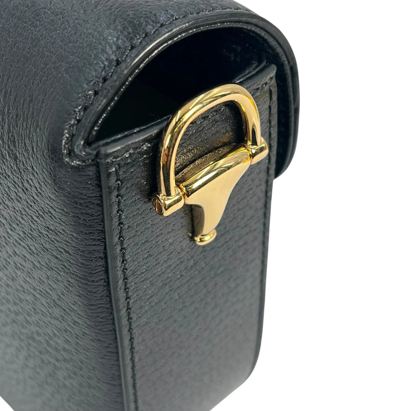 Gucci Adidas Horsebit 1955 Shoulder Bag - Black