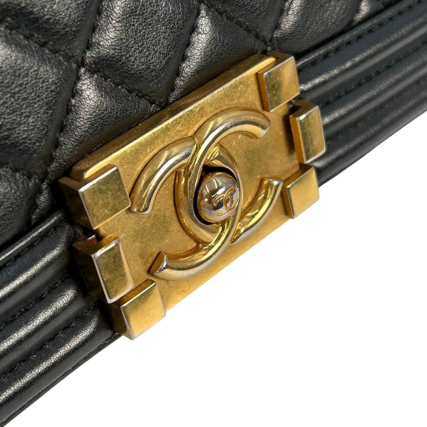 CHANEL Boy Chanel Hand Bag Shoulder Bag - Black