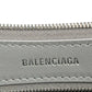 BALENCIAGA Mary Kate Leather Shoulder Bag - Silver