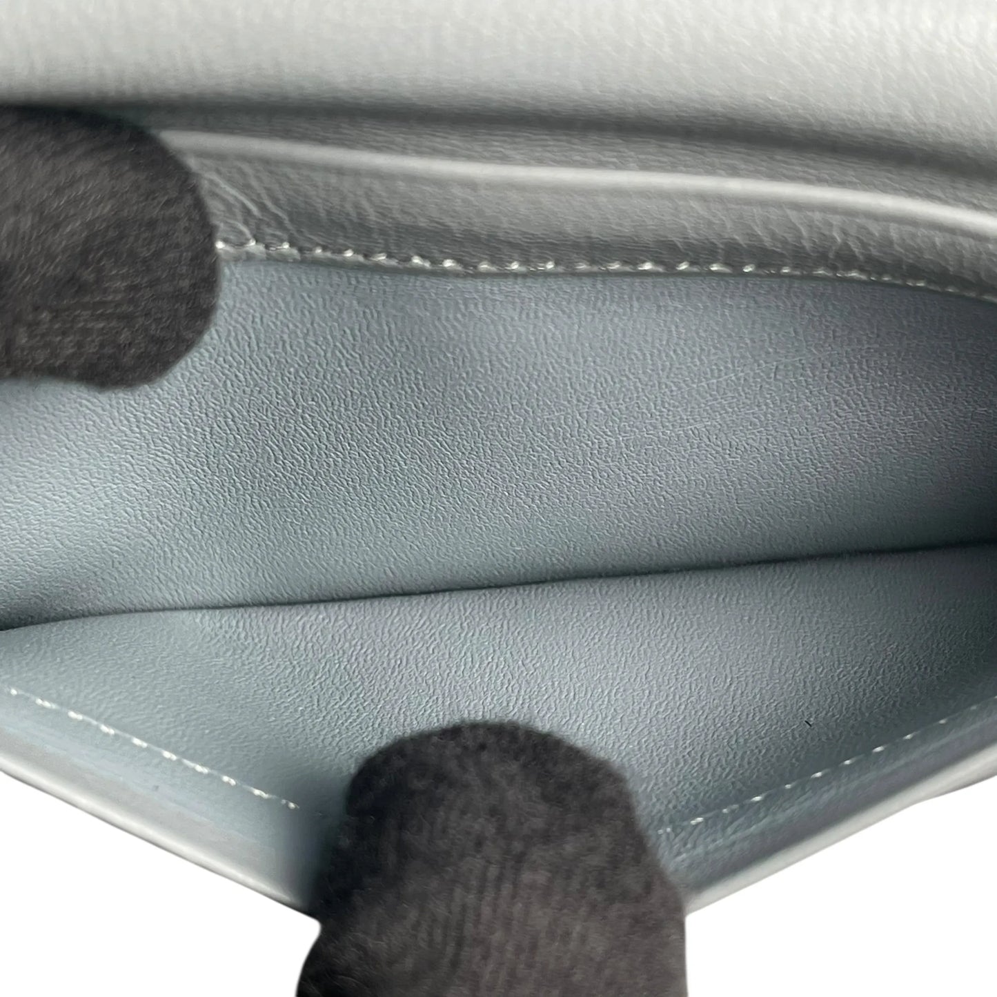 FENDI Peekaboo Continental Long Wallet - Blue 