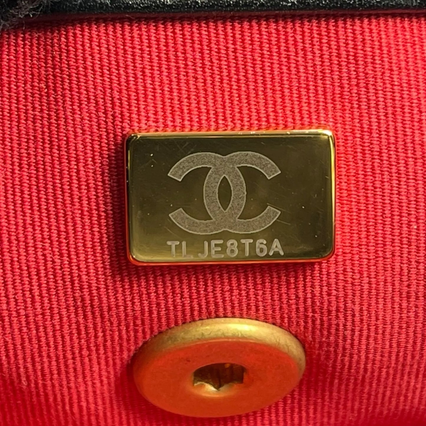 CHANEL Matelasse Lambskin Pearl Chain Shoulder Bag - Black