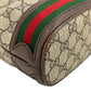 GUCCI Ophidia GG Supreme Canvas Mini Bucket Bag - Brown 