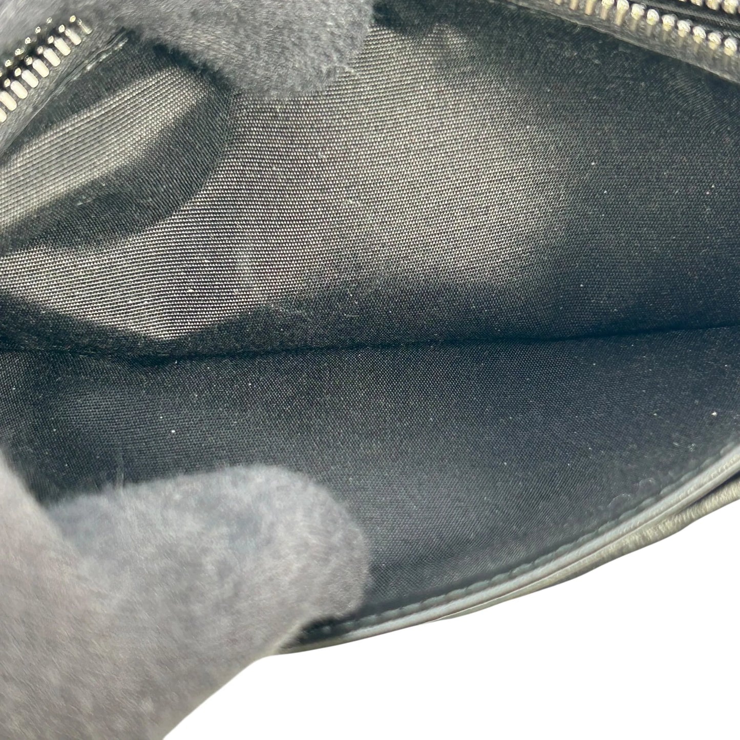 Christian Dior Oblique Jacquard Vertical Long Wallet - Black 