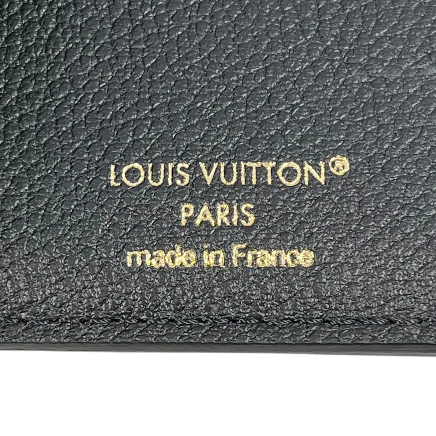 Louis Vuitton Monogram Empreinte Bifold Wallet, Compact Wallet, and Coin Case - Black 