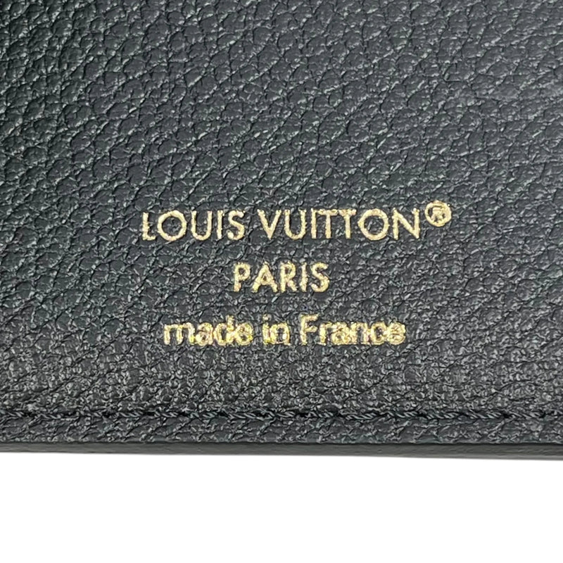 Louis Vuitton Monogram Empreinte Bifold Wallet, Compact Wallet, and Coin Case - Black 