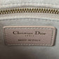 Christian Dior Lady Dior Lambskin Handbag/Shoulder Bag - Pink